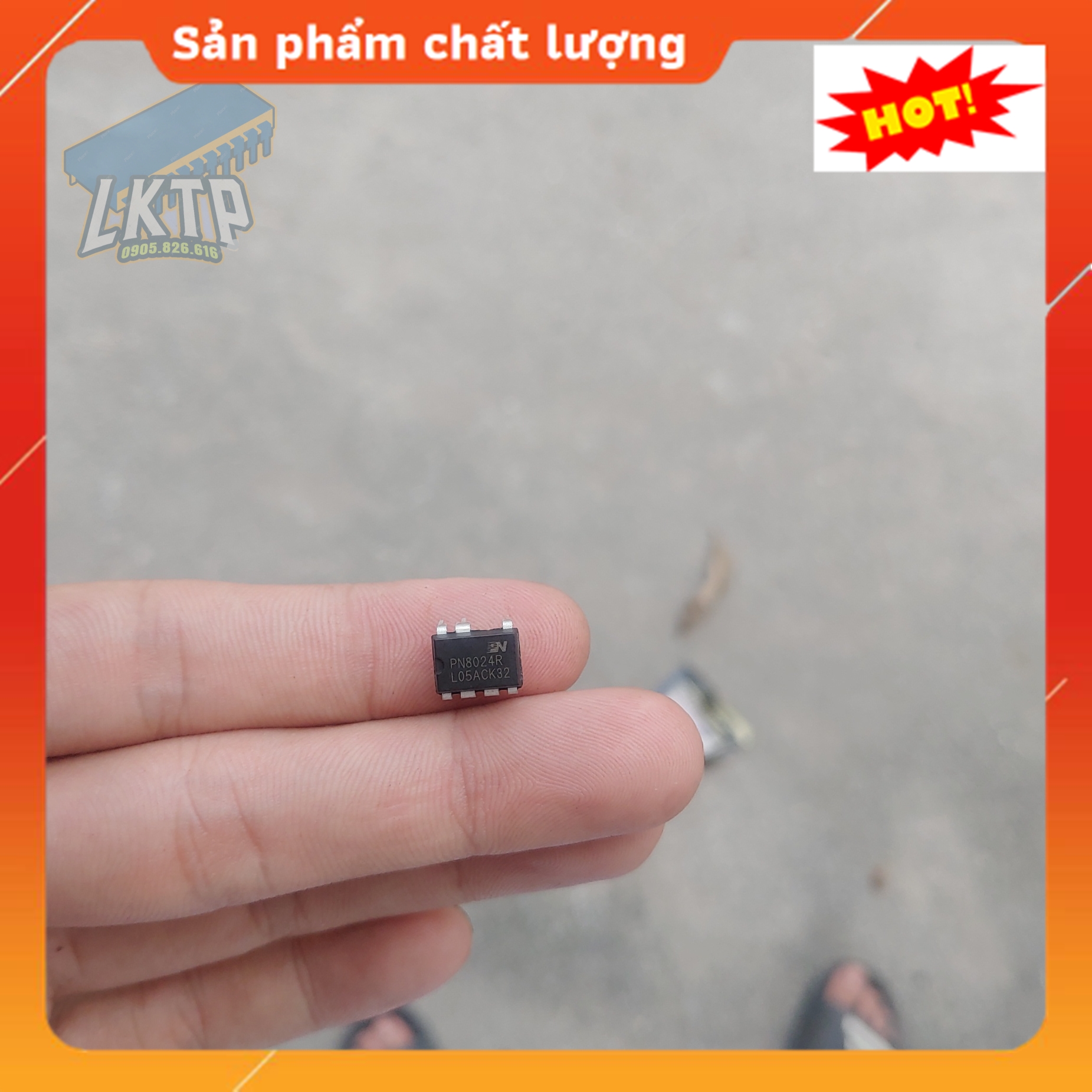 Ic nguồn pn8024 pn8024a pn8024s pn8024r dip7 chính hãng