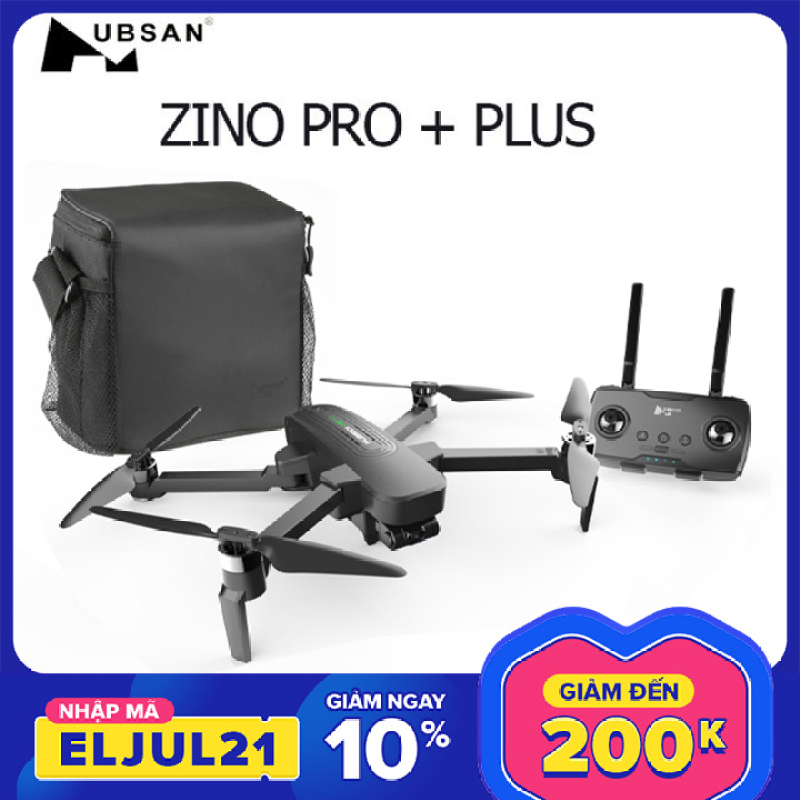 [Trả góp 0%]Flycam Hubsan Zino Pro Plus Camera 4k Gimbal Chống rung 3 Trục thời gian bay 43 phút tầm xa lên đến 8Km - BẢO HÀNH 6 THÁNG