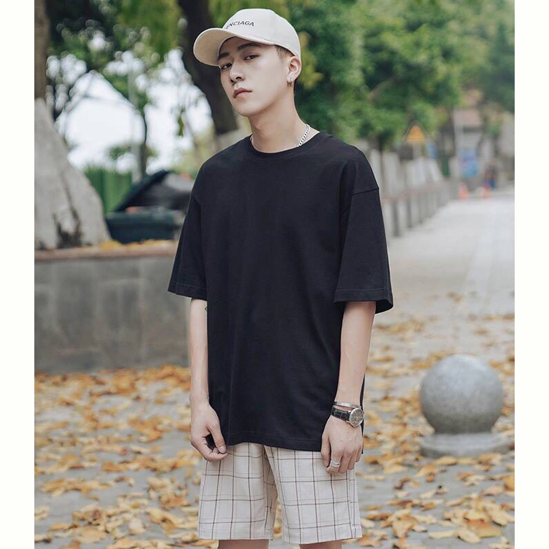 [Hoàn Tiền 15%] Áo thun trơn basic