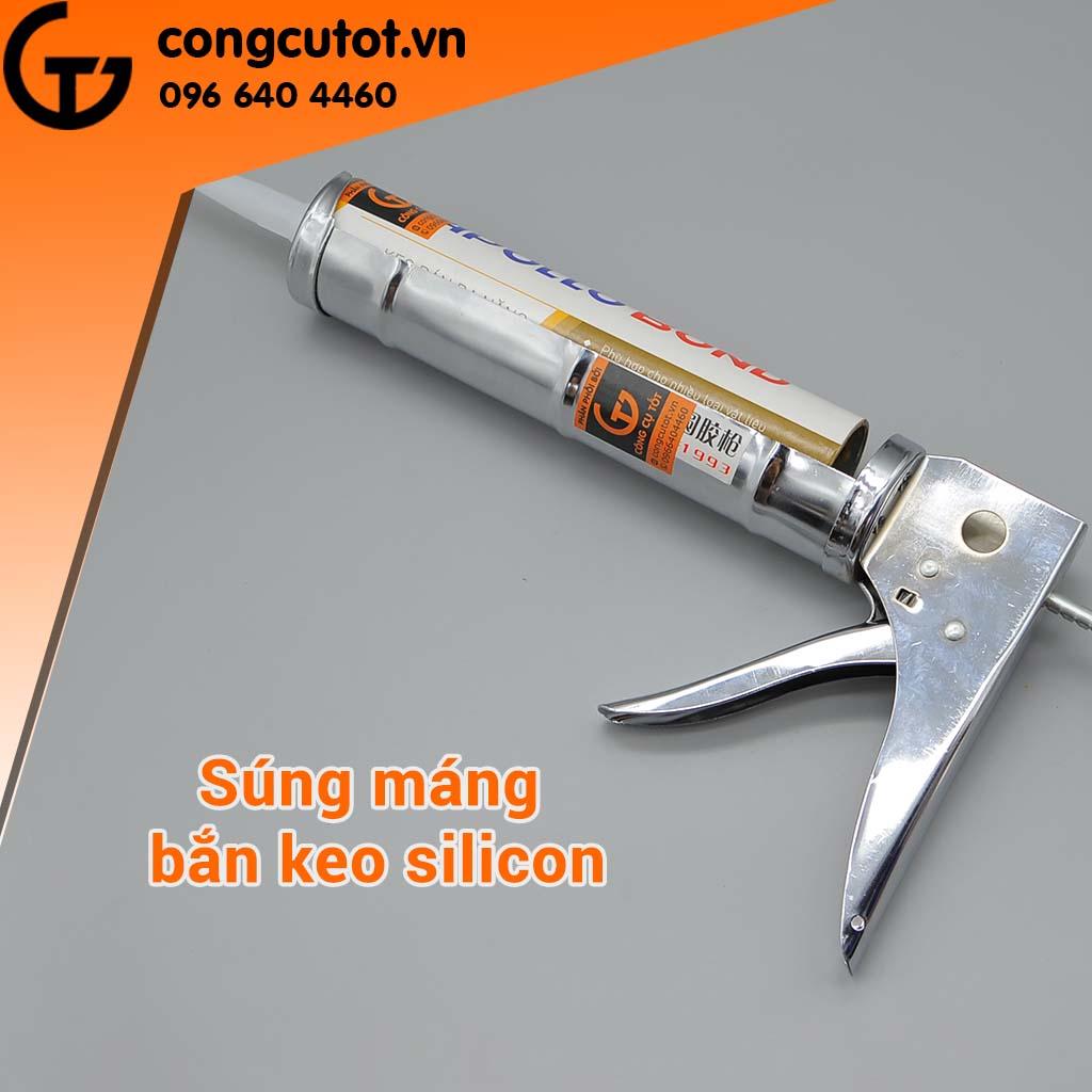 Dụng cụ  bắn keo silicon máng inox DTJQ