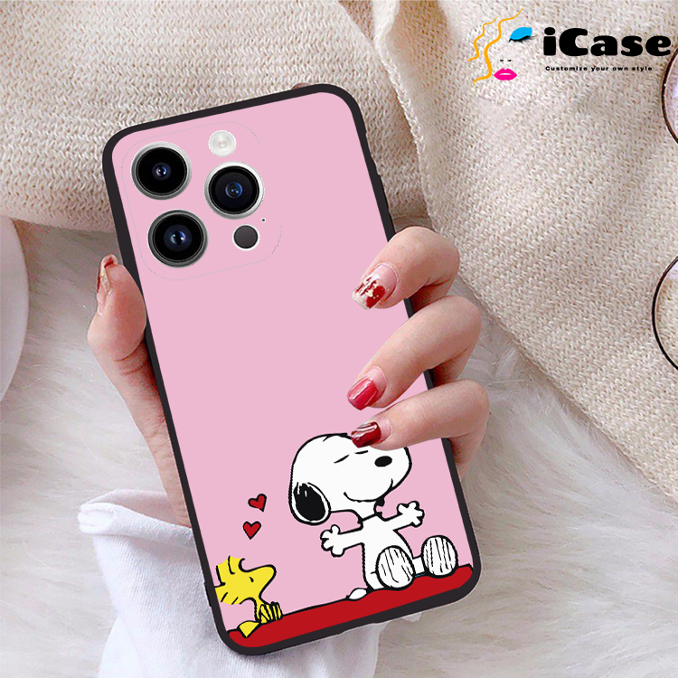 Ốp lưng iPhone 14 Pro viền dẻo TPU BST Snopy
