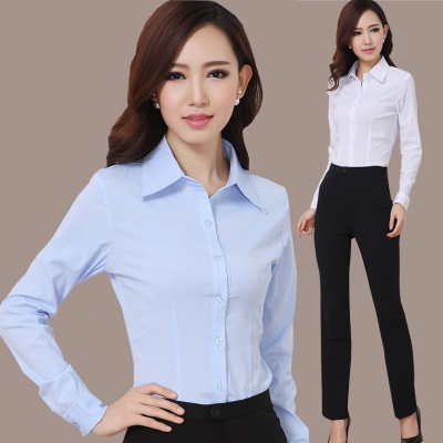 Áo sơ mi nữ công sở kiểu dáng basic