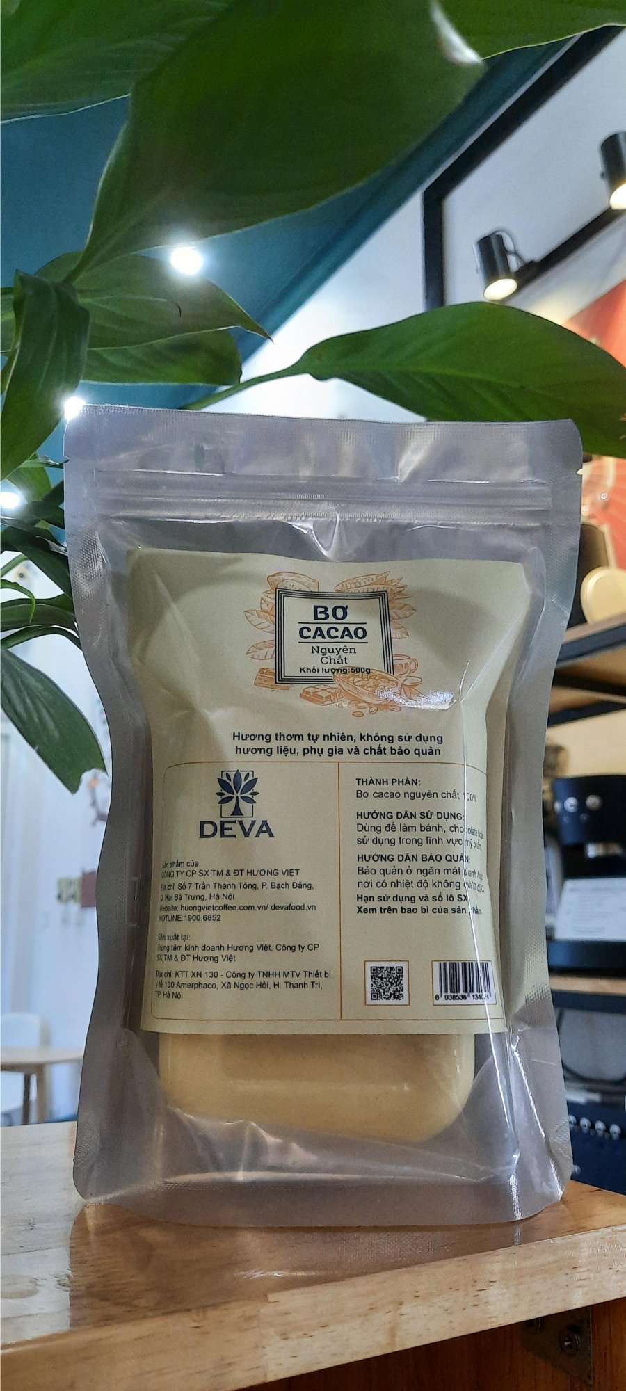 Bơ Cacao Nguyên Chất ( Cocoa Butter)-500gr