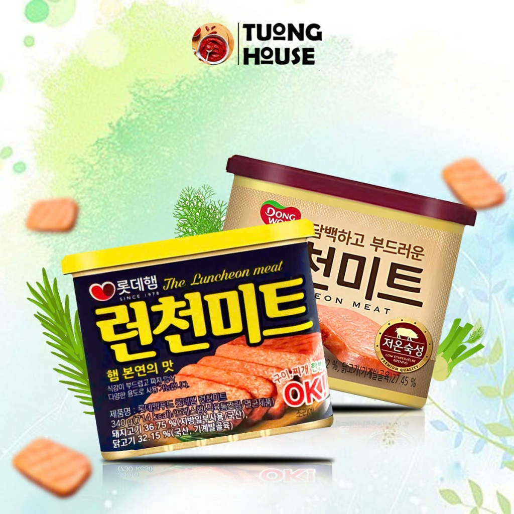 Thịt Hộp Spam Hàn Quốc 340G