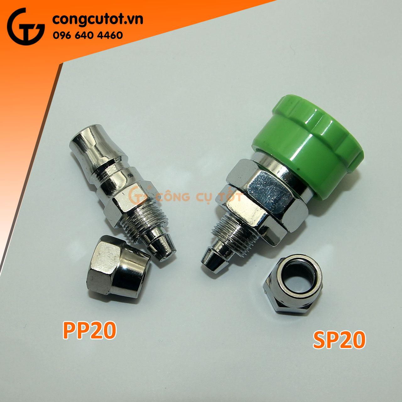 Đầu nối dây hơi các mã