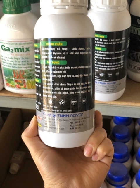 Phân Bón Kích Rễ Root Gold Novar