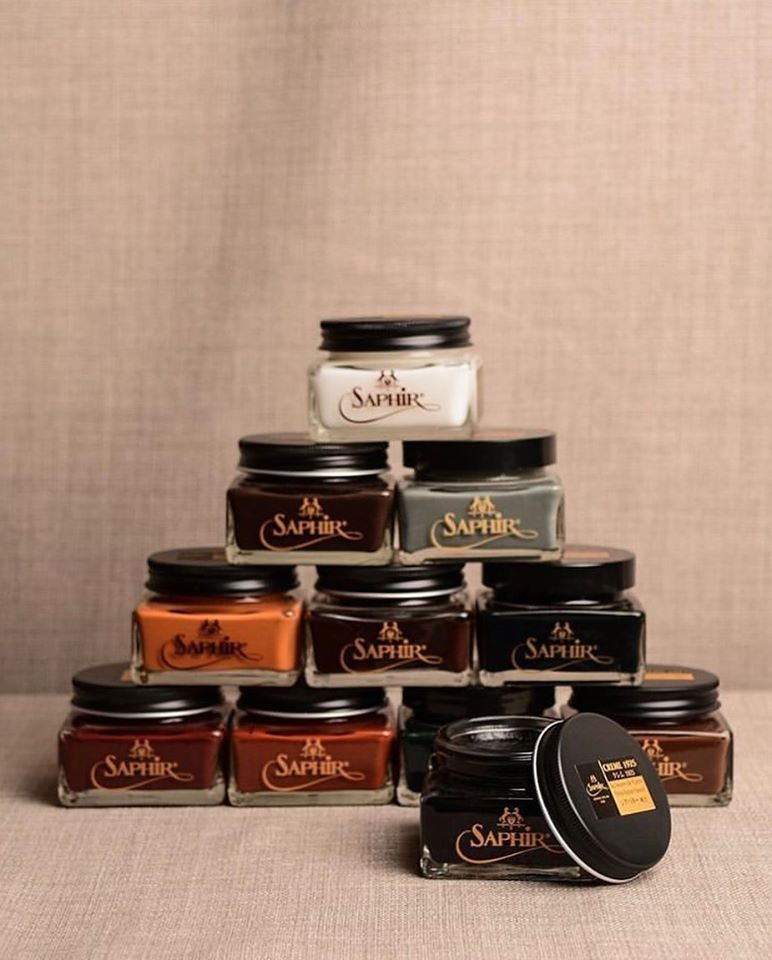 Xi đánh bóng giày Saphir creme MDO Pháp 75ml
