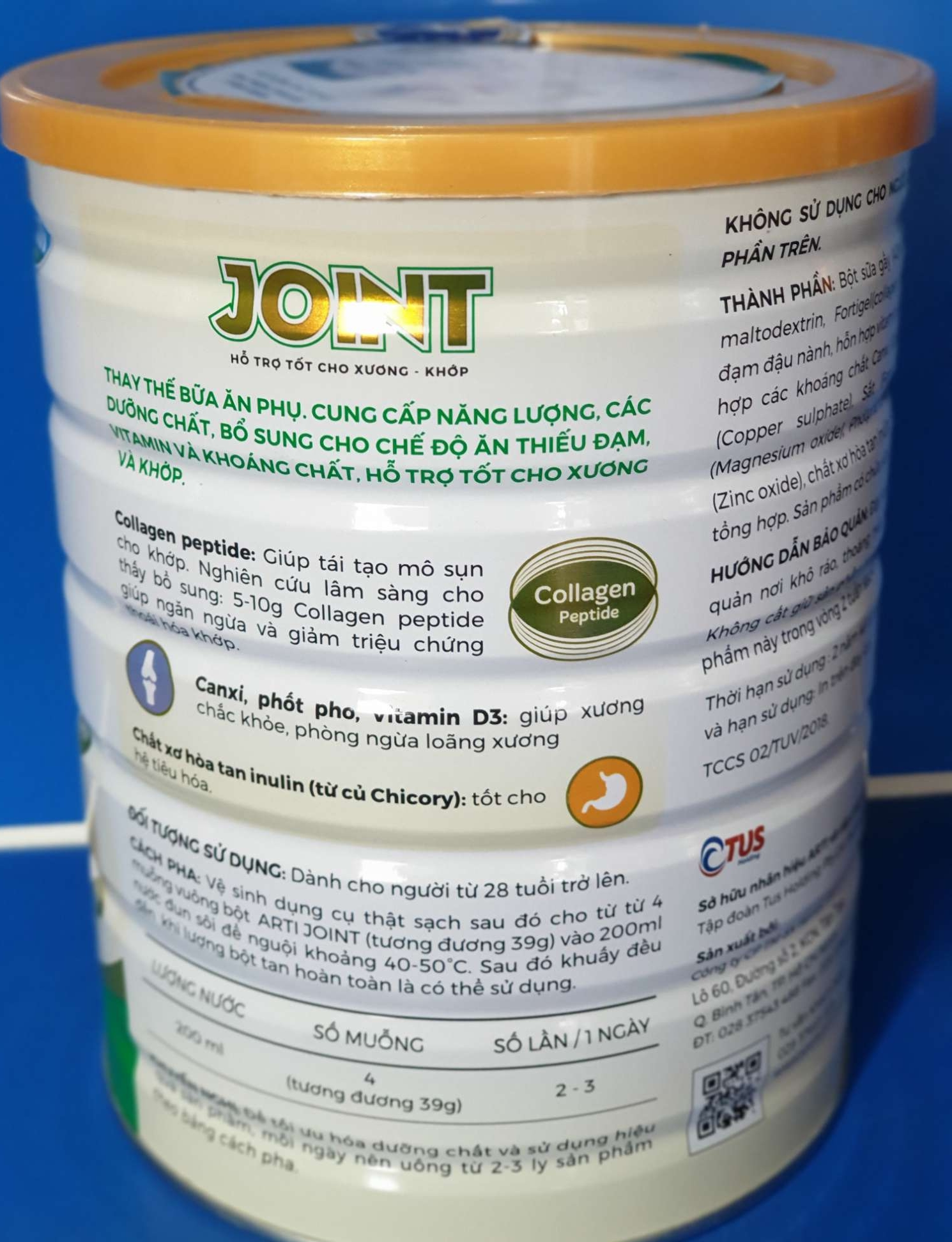Sữa Arti Joint Xương khớp (900g Date mới)