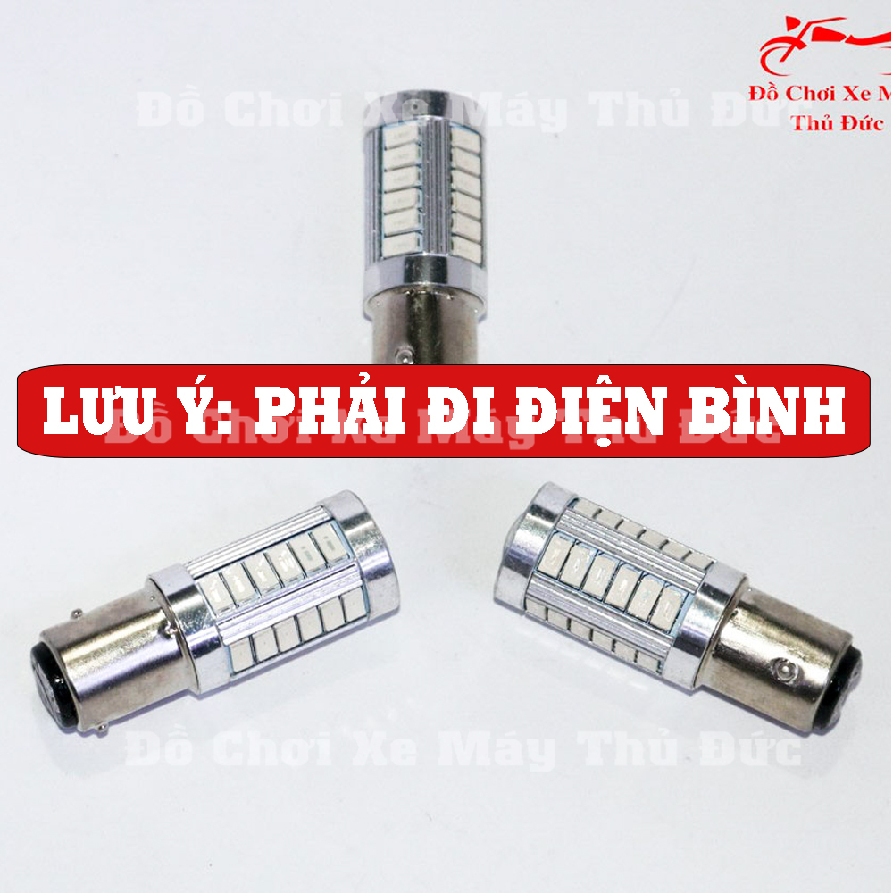 [HCMĐèn Hậu Nháy Hậu 33 Tim wave Stop F1 gắn xe máy