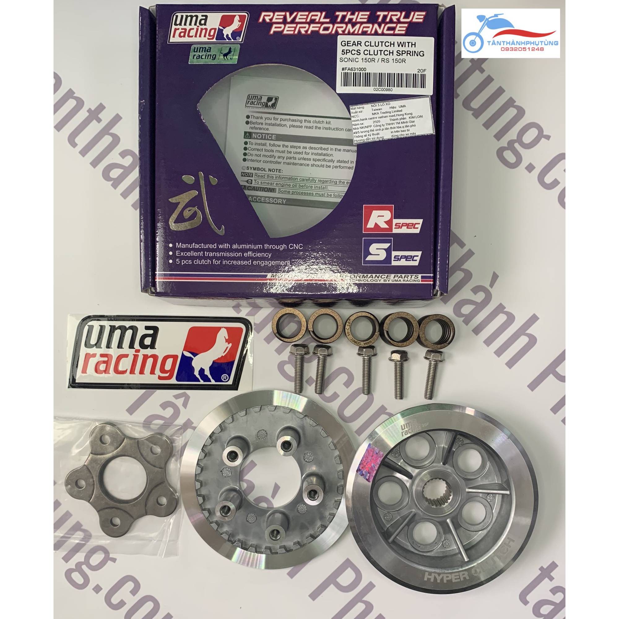 Nồi độ uma racing cho winner, sonic chính hãng
