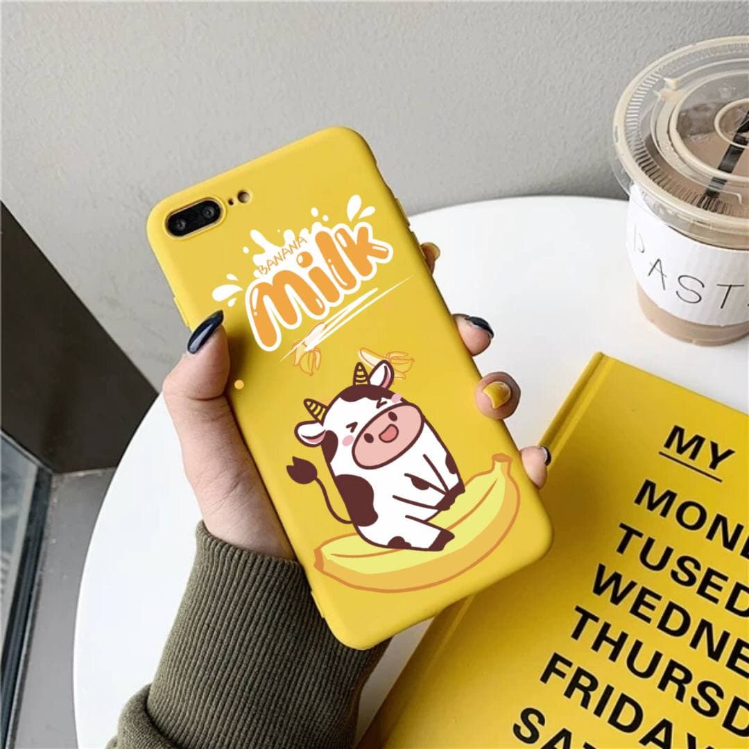 Ốp lưng dành cho Iphone  12 Mini,12,12 Pro,12 Pro Max,11,11 Pro,11 Pro Max,5,5s,6,6s,6 plus,6s plus,7,8,7plus,8 plus,X,XS,XS Max Bò Sữa I52