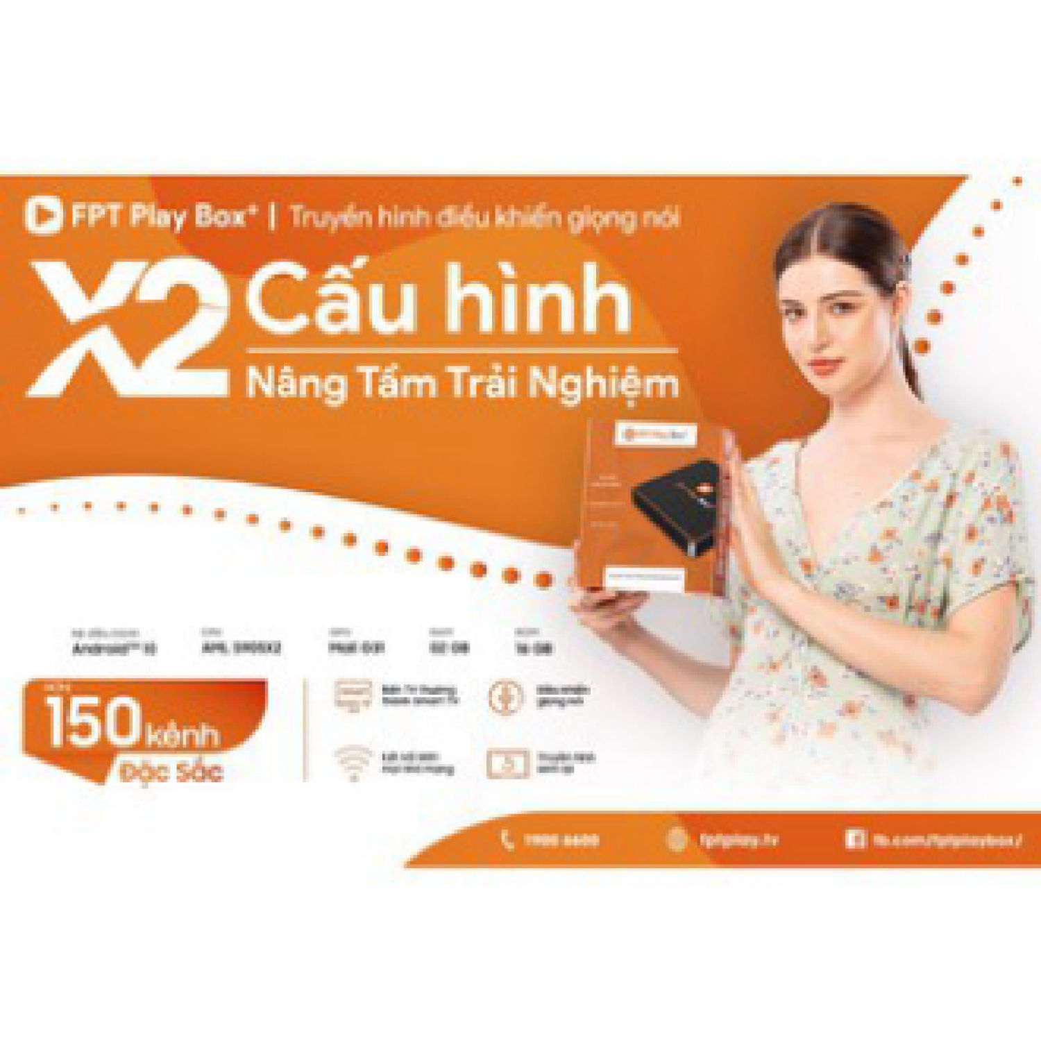FPT PLAY BOX PLUS + - TIVI BOX - HỆ ĐIỀU HÀNH ANDROID TIVI 10