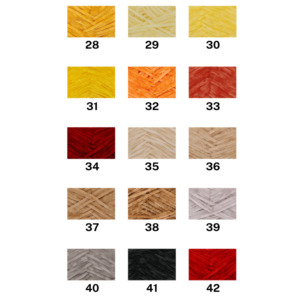 Len Nhung 2mm (Cuộn 40G) Chuyên Dùng Móc Thú Bông
