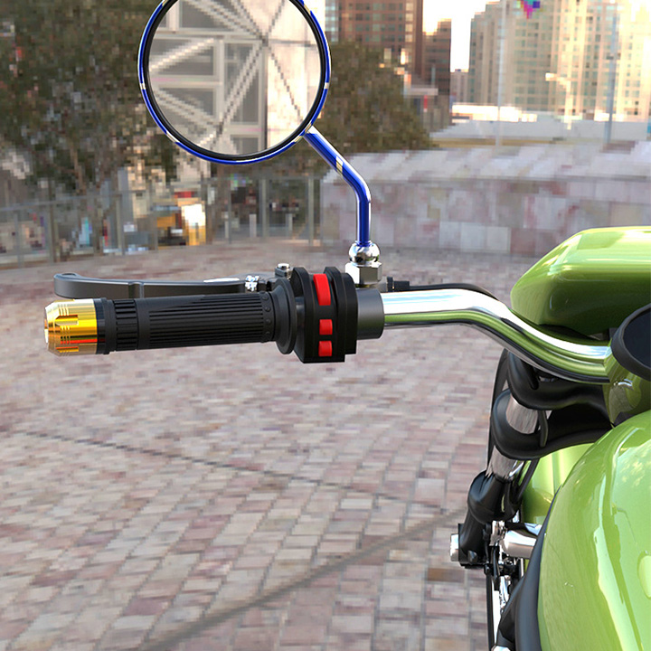 [HCM]Gù Tay Lái Moto Nhôm CNC [ 1 đôi ]