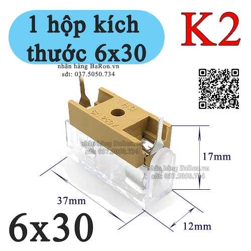 Cầu chì thủy tinh 6x30mm 0.5A/1A/2A/3A/4A/5A/6A/7A/8A/10A/15A/20A/25A/30A