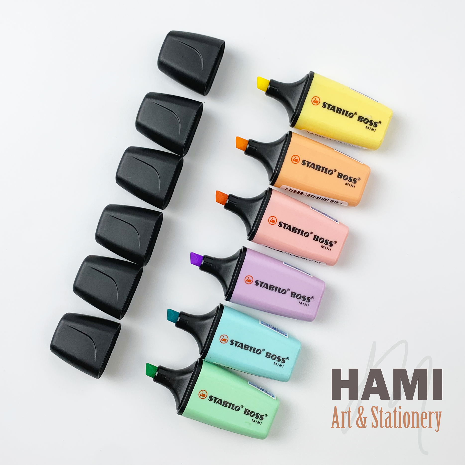 Bút dạ quang STABILO BOSS mini Pastel HLP07
