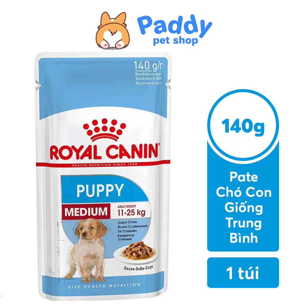 Pate Cho Chó Con Size Vừa Royal Canin Medium Puppy