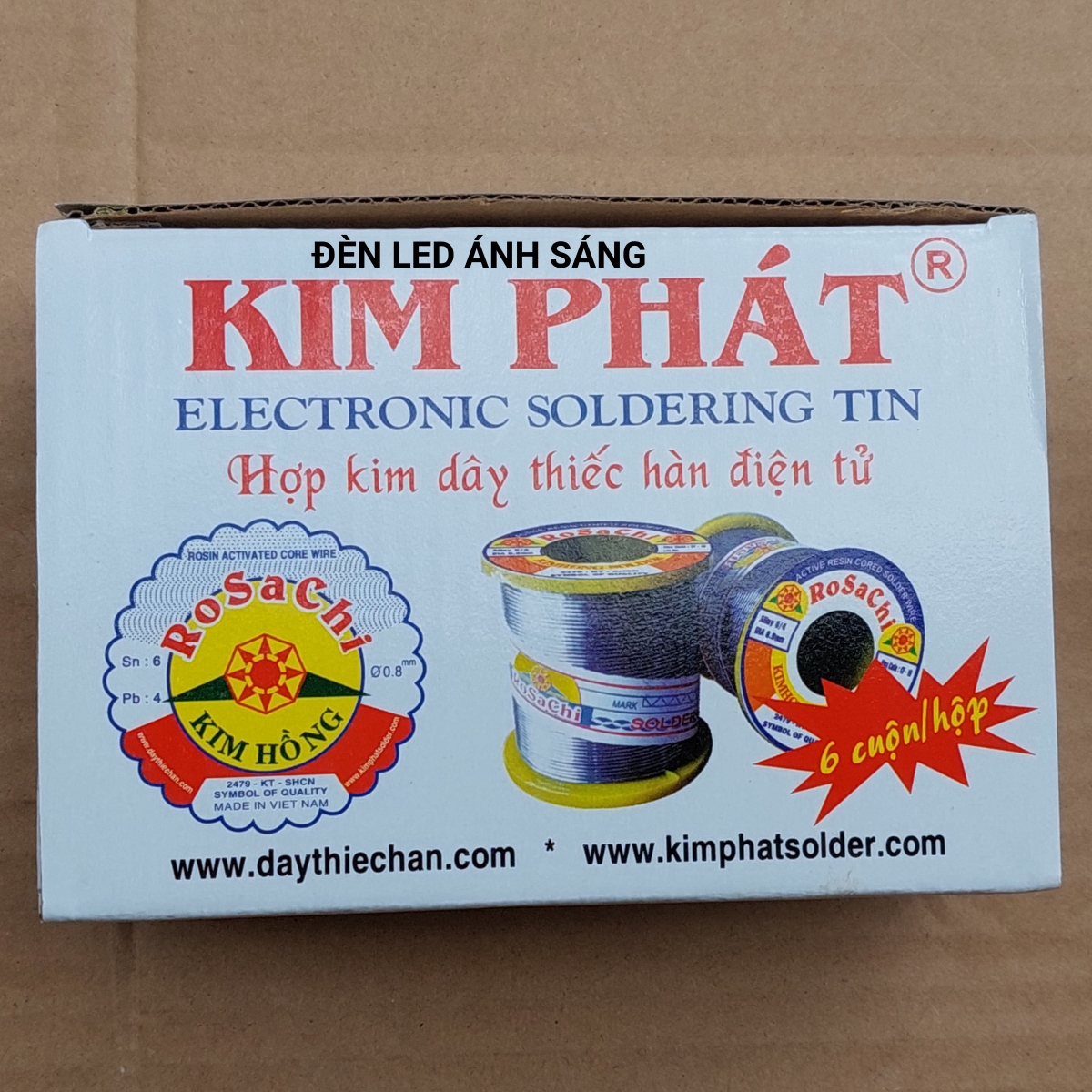 Chì hàn (thiếc hàn) điện tử Kim Phát