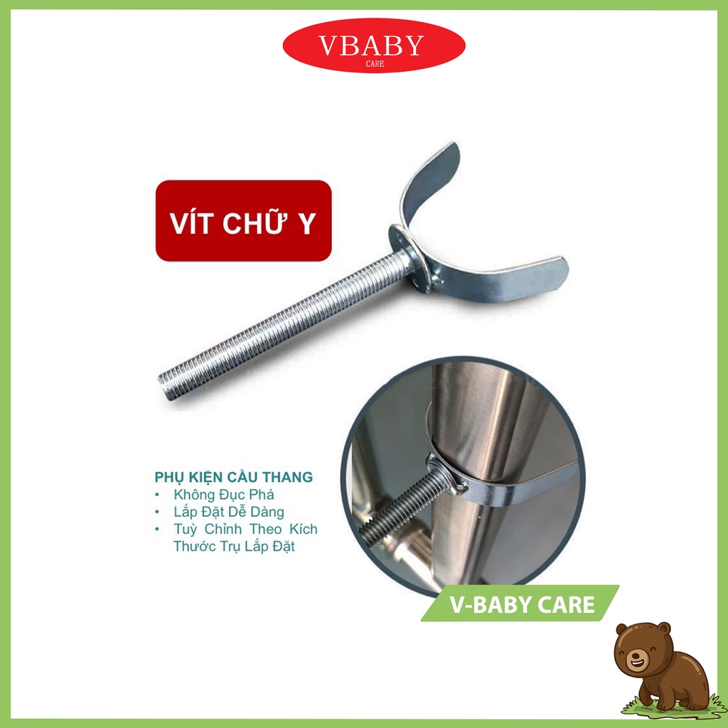 Phụ kiện vít chữ y thanh chắn cửa, cầu thang