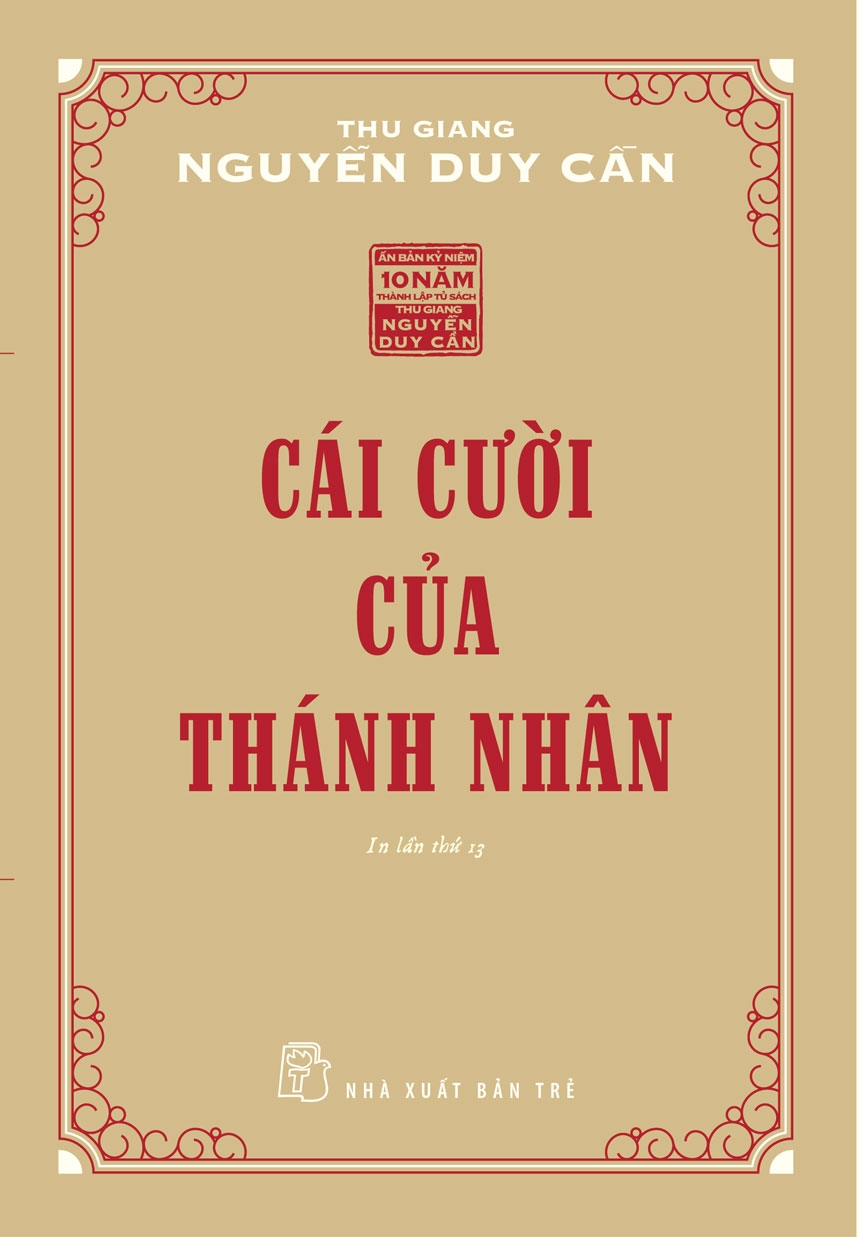 Nxb trẻ. cái cười của thánh nhân