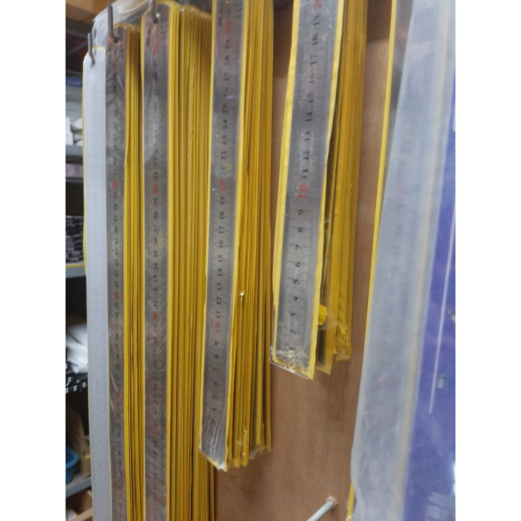 Thước Thẳng Inox 50Cm Hoặc 60Cm (Loại Dày)