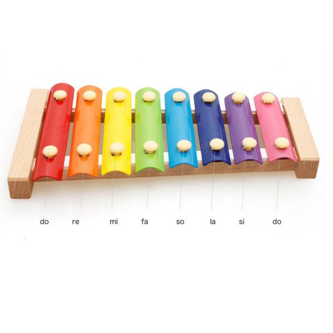 Nhạc cụ Đàn Gõ Xylophone 8 Thanh Cho Bé