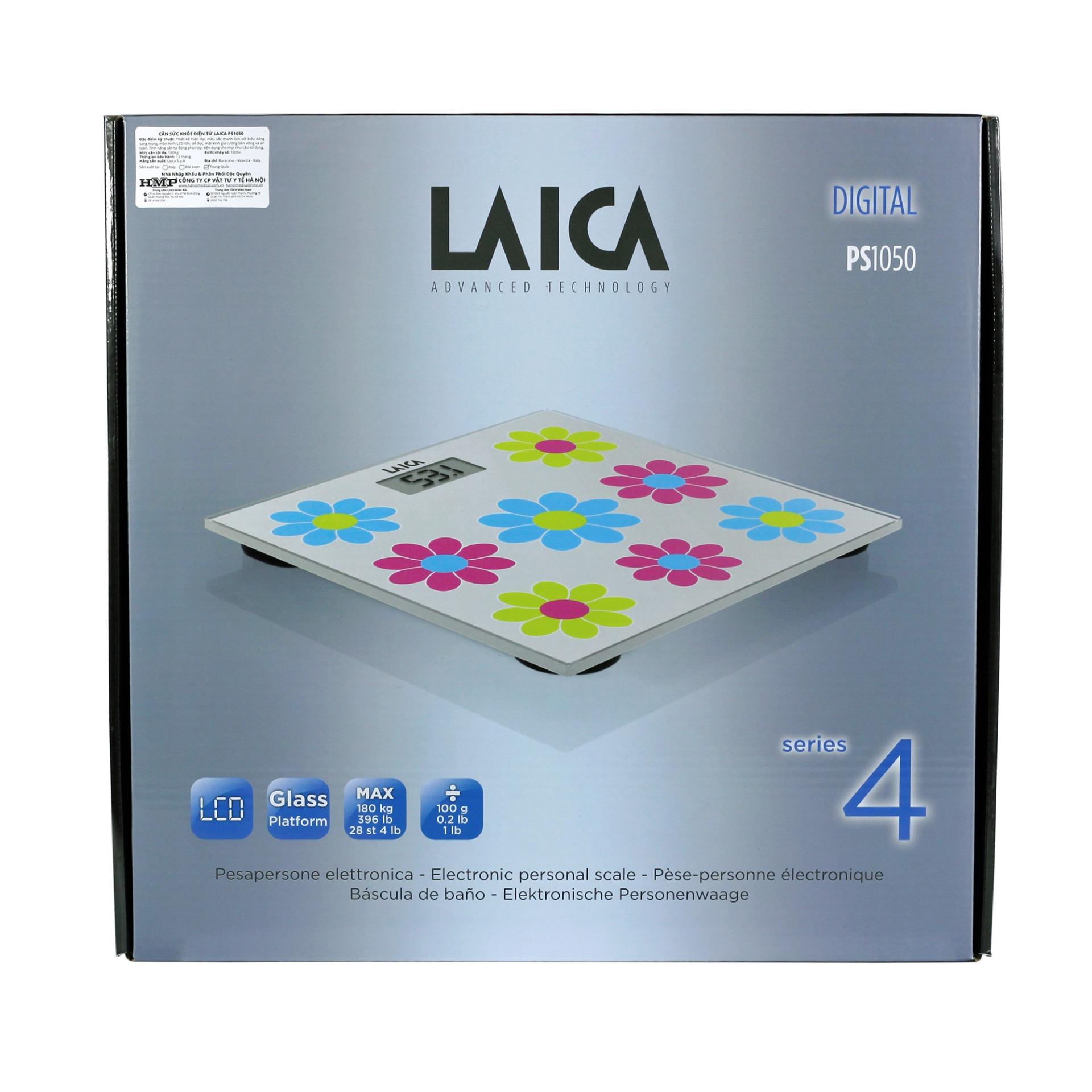 Cân sức khỏe điện tử Laica PS1050