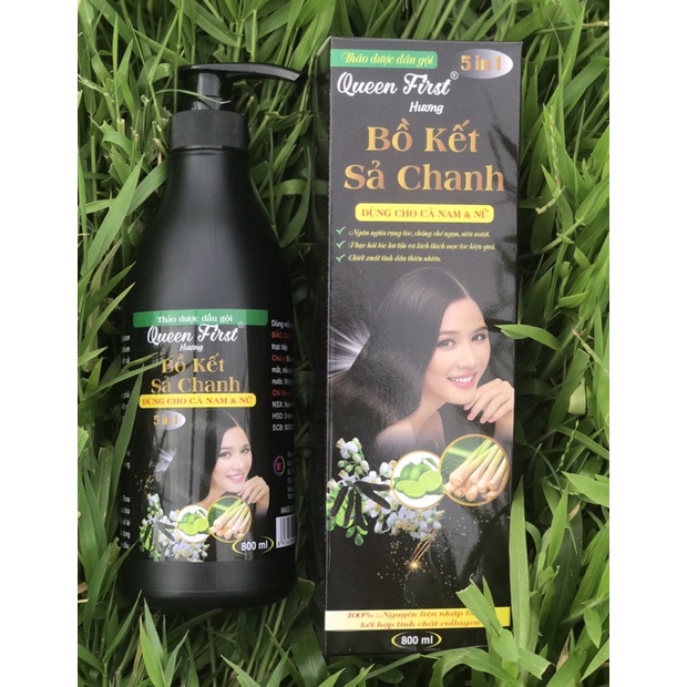 Queenfirst Lemongrass Shampoo 800ml