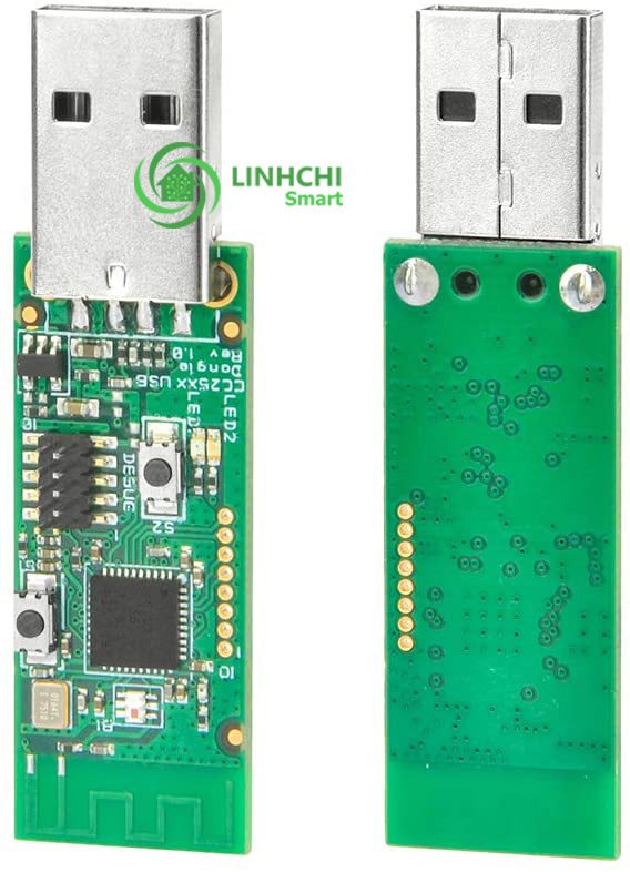 USB CC2531 Flash Zigbee2MQTT Kết Nối Zigbee các hãng (Hỗ trợ HomeAssistant - flash sẵn zigbee2mqtt)