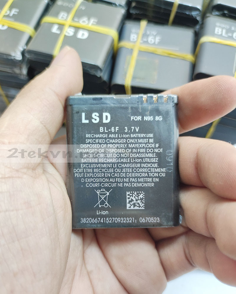 [XẢ KHO] Pin Nokia BL-6F chính hãng giá rẻ