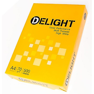 Giấy In Delight Khổ A4 Định Lượng 70gsm Ream 500 Tờ