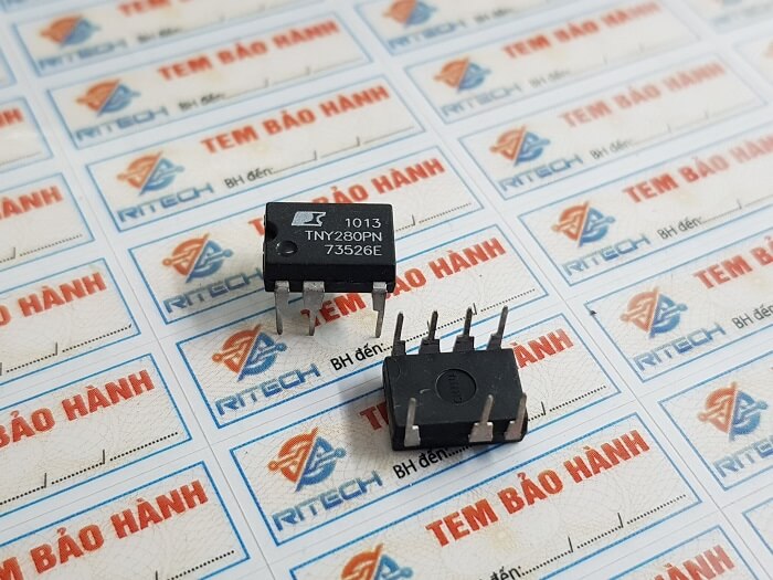 Ic nguồn tny280pn, tny 280pn dip-7 hàng chính hãng