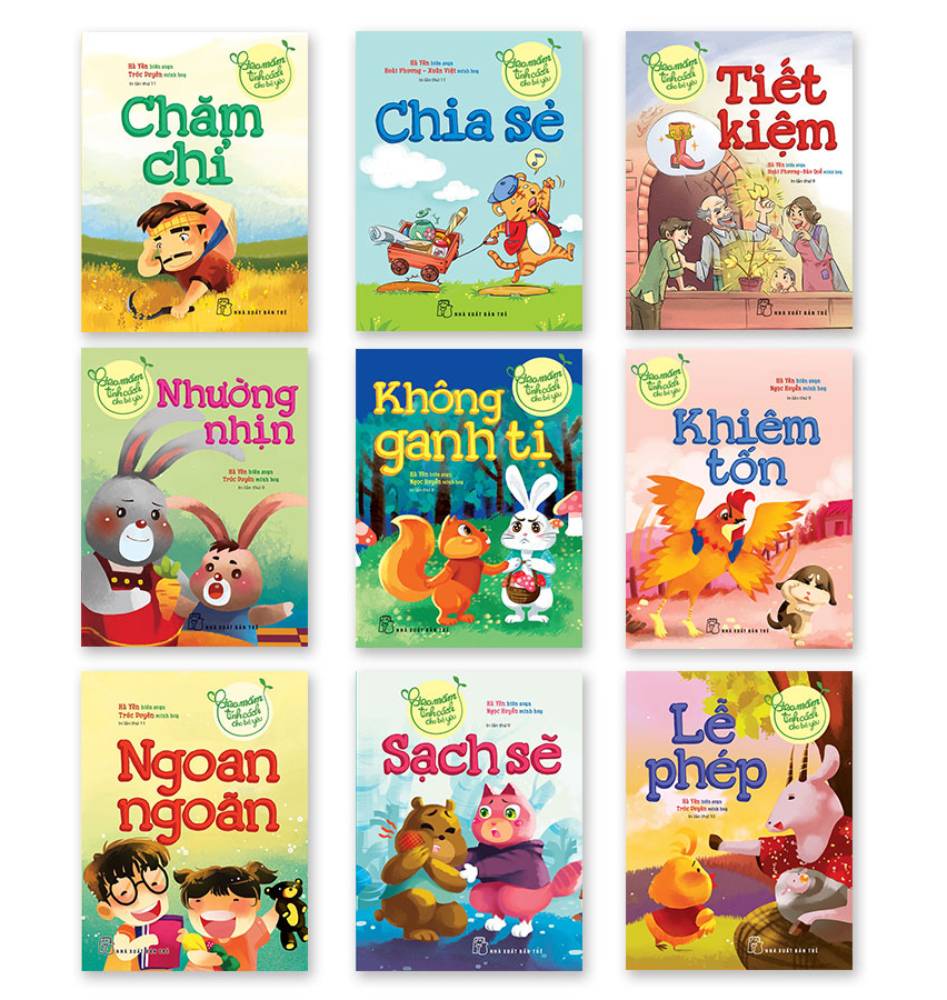 Sách - Combo Gieo Mầm Tính Cách ( TRẺ ) - Newshop