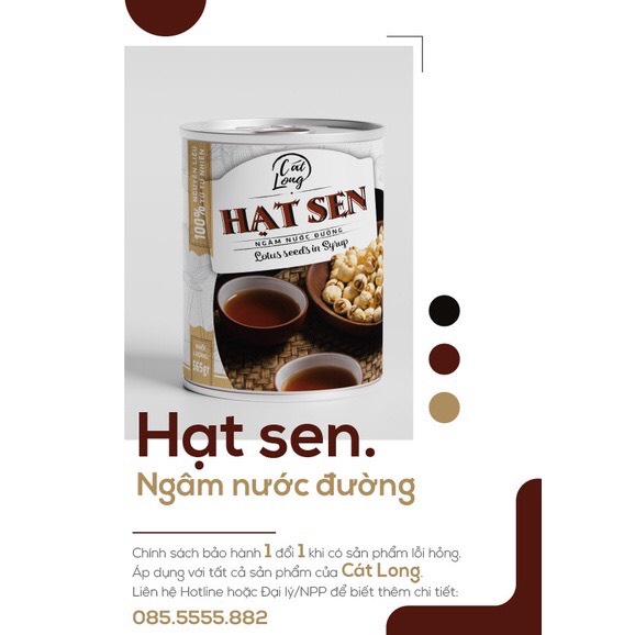 Sen ngâm nước đường Cát Long  ngọt bùi
