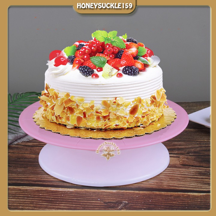 Bàn Xoay Trang Trí Bánh Kem 28.8cm Mẫu Mới