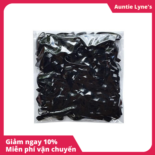 [Freeship] Dây thun (chun) đen buộc tóc, co dãn
