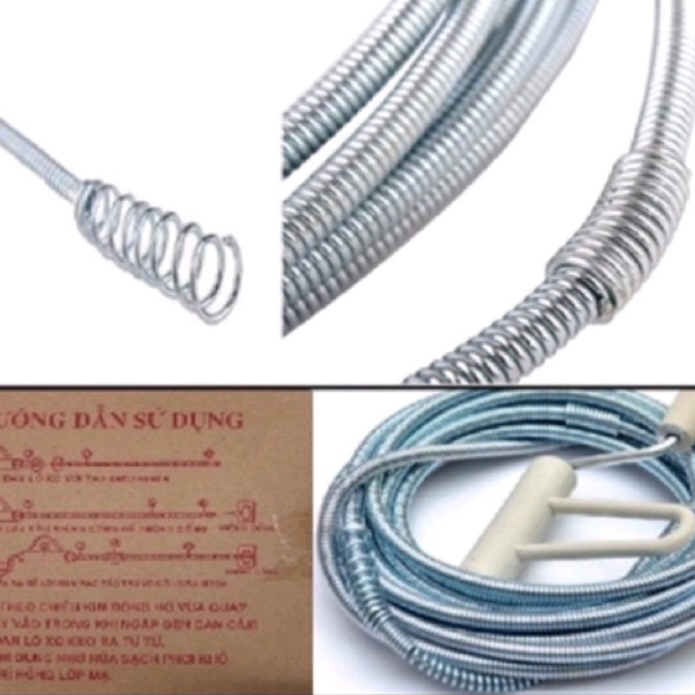 Dây Thông cống  3m,  5m,  7m , 9m