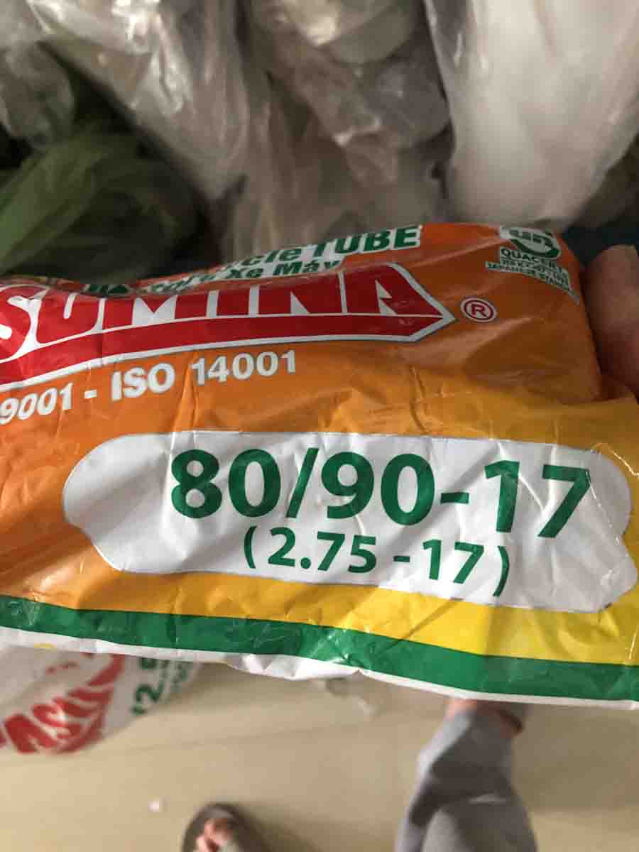 Săm xe máy CASUMINA 2.75-17 (80/90-17)