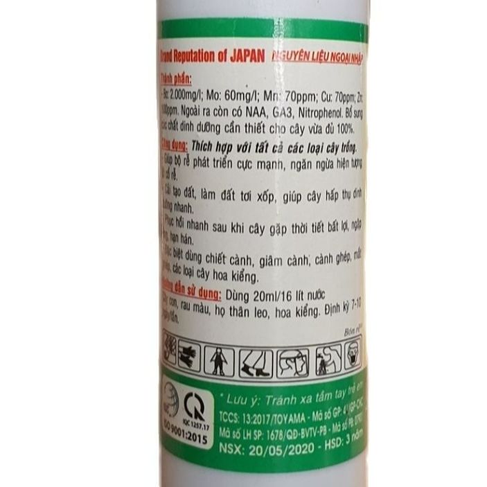 💎 Phân bón ra rễ ROOTS 💖 Kích rễ cực mạnh (ống 20ml)