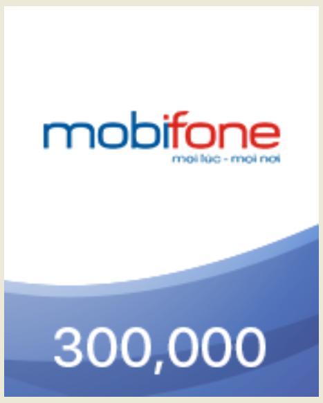 [Hcm]Mobifone Card 300,000 - Receive Super Speed Code Via Email