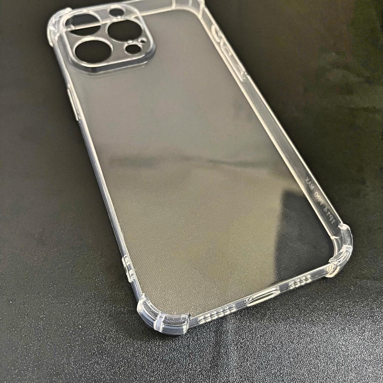 Ốp lưng iPhone 14 Pro Max dẻo Trong suốt Chống sốc