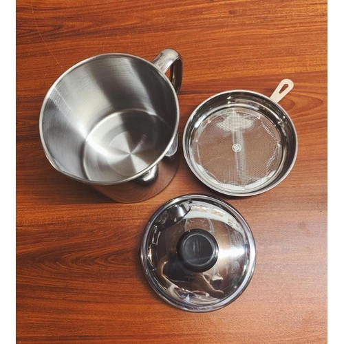 CA LỌC DẦU INOX 1.2 LÍT ĐA NĂNG