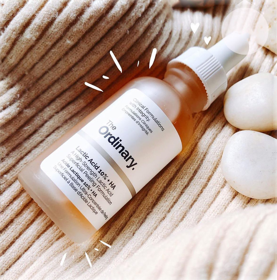 The Ordinary Sáng da Mờ Thâm Tinh Chất Lactic Acid 10%+ HA 30ml