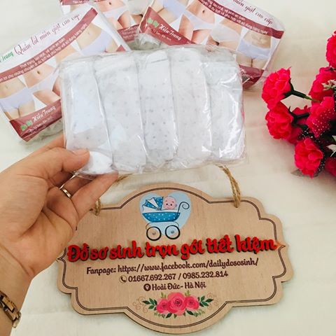 Quần lót dùng 1 lần cho mẹ đi sinh bé