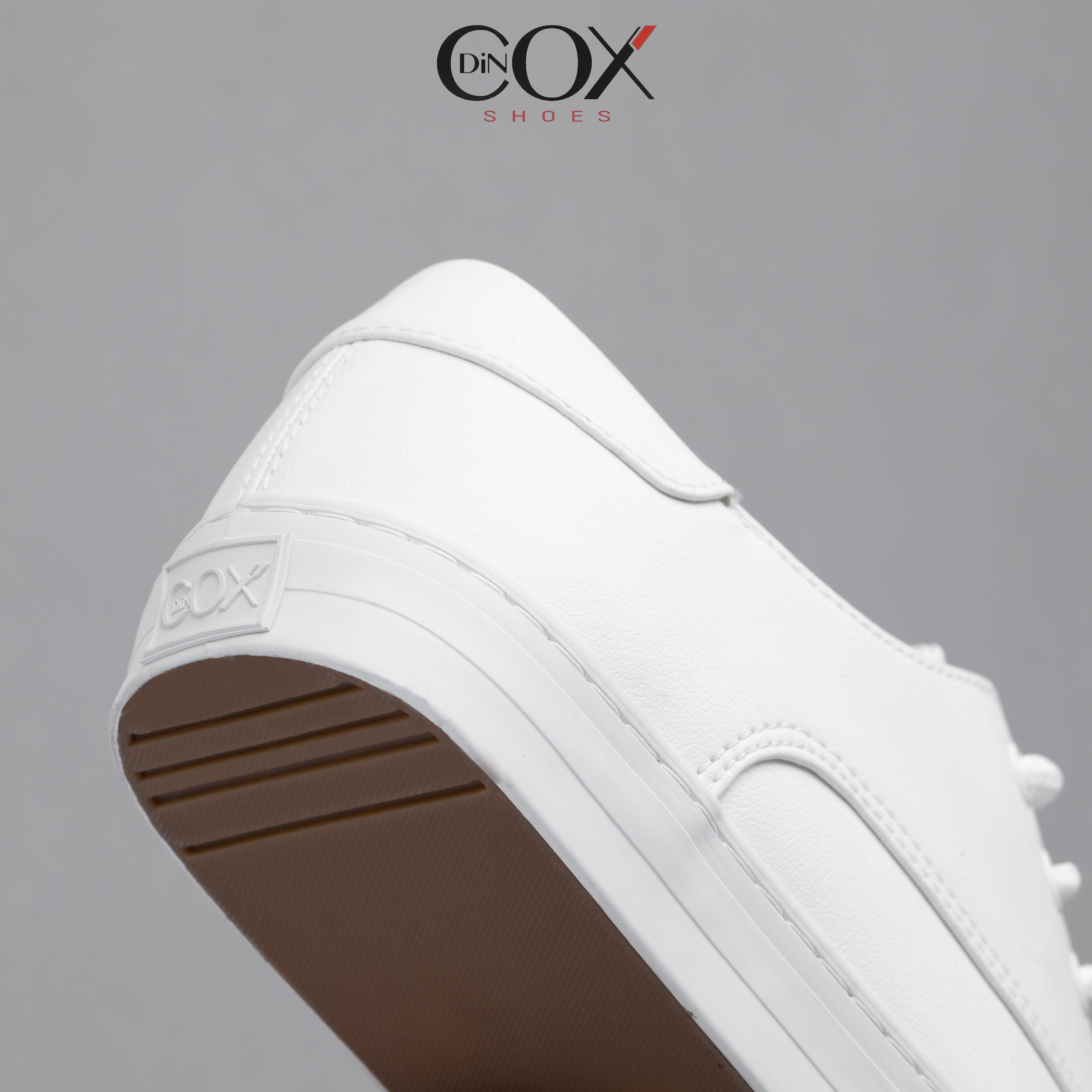 Giày Sneaker Da Nam DINCOX E11 White Sang Trọng Lịch Thiệp