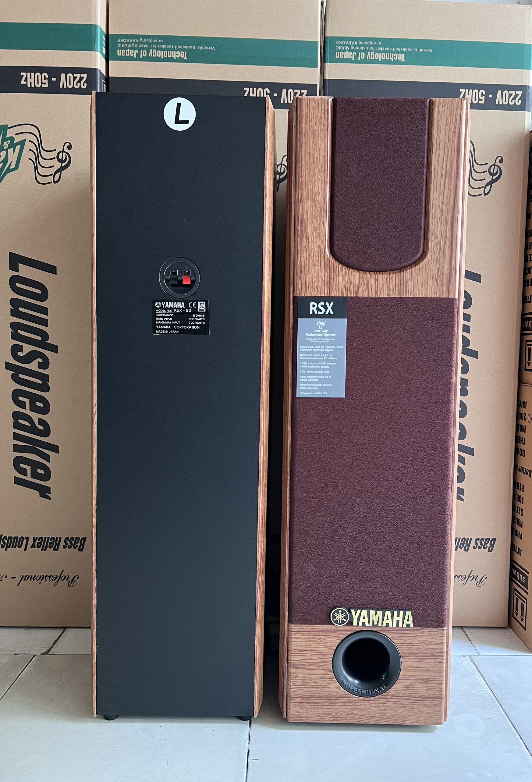 Loa đứng karaoke YAMAHA RSX - 338- 2 tấc