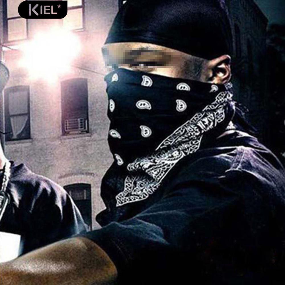 Khăn Choàng Cổ  Trùm Đầu Vải Cotton Thêu Cánh Hoa Phong Cách Hiphop