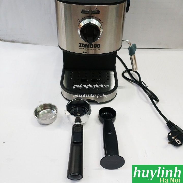 Máy pha cà phê Zamboo ZB-86CF - Tặng 250 gr cafe