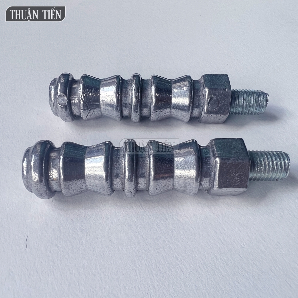 Rear foot pegs 67 stainless steel without suction or aluminum suitable for pick up 67-bolt head 10ly-solid product