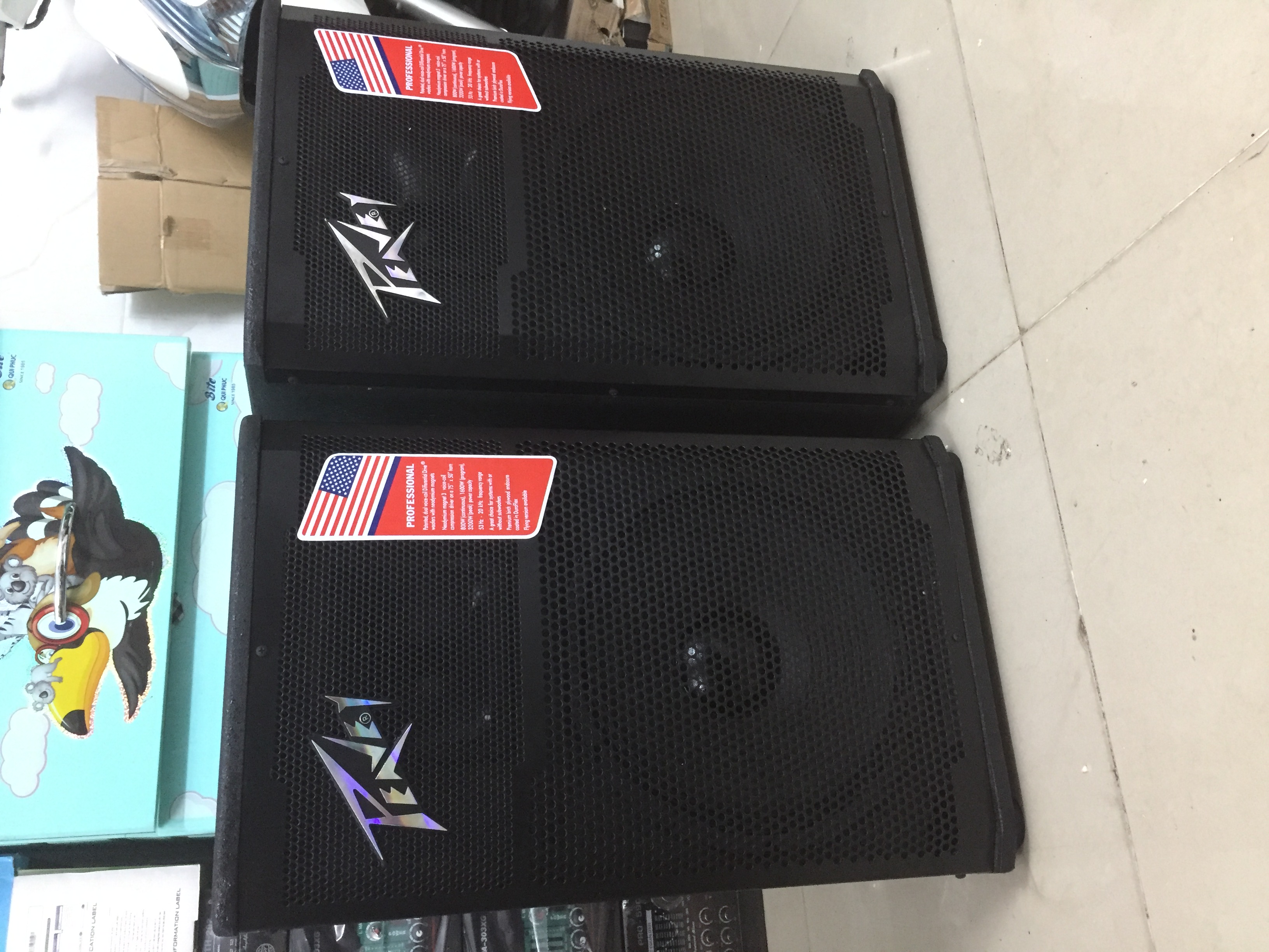 cặp Loa sân khấu 3 TẤC Sơn sần peavey
